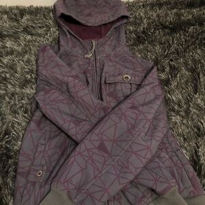 Firefly Purple Fleece Jacket